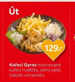 XXXLutz Kuřecí Gyros nabídka