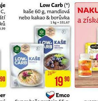 Teta Low carb kaše nabídka