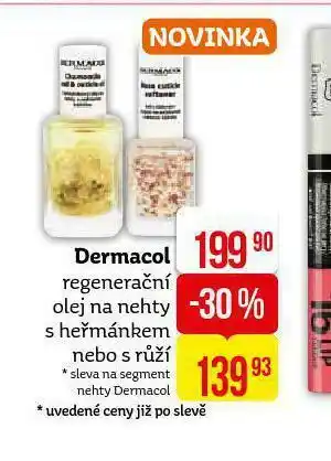 Teta Dermacol regenerační olej na nehty nabídka