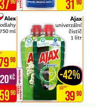 Teta Ajax univerzální čistič nabídka