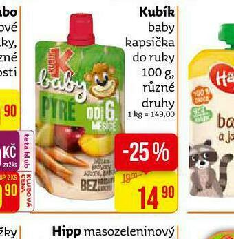 Teta Kubík baby kapsička do ruky nabídka