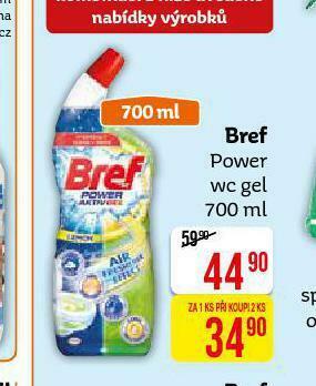 Teta Bref power wc gel nabídka