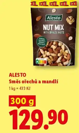 Lidl ALESTO Směs ořechů a mandlí nabídka