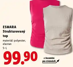 Lidl ESMARA Strukturovaný top nabídka