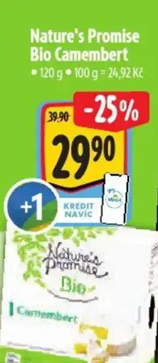 Albert Nature's Promise Bio Camembert nabídka