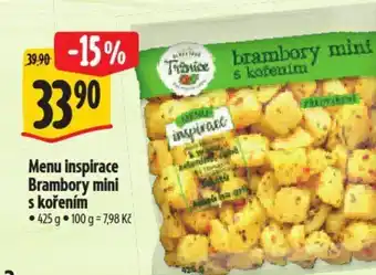 Albert Menu inspirace Brambory mini s kořením nabídka