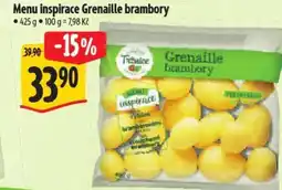 Albert Menu inspirace Grenaille brambory nabídka