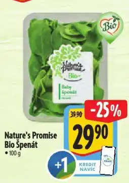 Albert Nature's Promise Bio Špenát nabídka