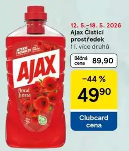 Tesco Ajax ČISTICÍ PROSTŘEDEK nabídka