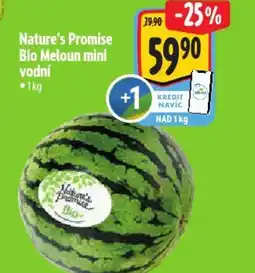 Albert Nature's Promise Bio Meloun mini vodní nabídka