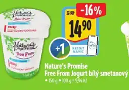 Albert Nature's Promise Free From Jogurt bílý smetanový nabídka