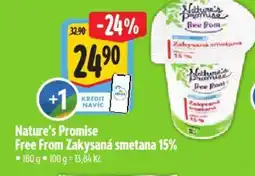 Albert Nature's Promise Free From Zakysaná smetana 15% nabídka