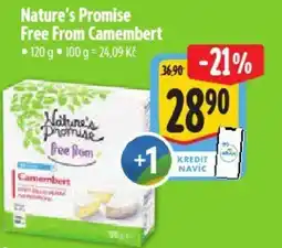Albert Nature's Promise Free From Camembert nabídka