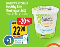 Albert Nature's Promise Healthy Life Kozí jogurt bílý nabídka