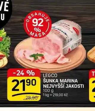 Flop ŠUNKA MARINA NEJVYŠŠÍ JAKOSTI nabídka