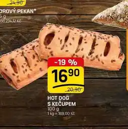Flop HOT DOG S KEČUPEM nabídka