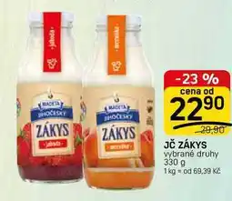 Flop JČ ZÁKYS vybrané druhy nabídka