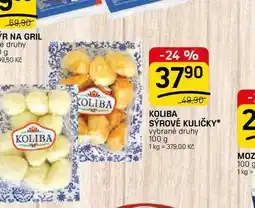 Flop KOLIBA SÝROVÉ KULIČKY* vybrané druhy nabídka