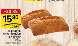 Flop CIABATTA SE SUŠENÝMI RAJČATY nabídka