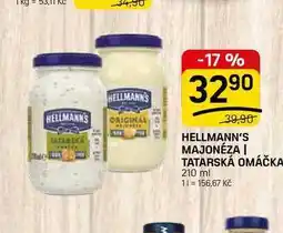 Flop HELLMANN'S MAJONÉZA | TATARSKÁ OMÁČKA nabídka