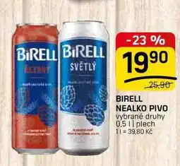 Flop BIRELL NEALKO PIVO vybrané druhy 0,5 | plech nabídka