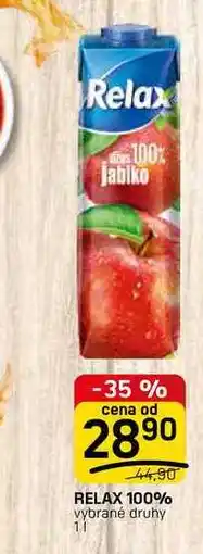 Flop RELAX 100% vybrané druhy nabídka