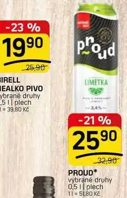 Flop PROUD* vybrané druhy 0,5 || plech nabídka
