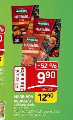 Flop MARINÁDA AVOKÁDO vybrané druhy nabídka