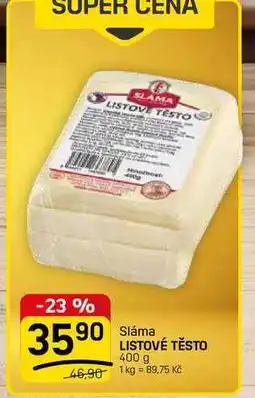Flop LISTOVÉ TĚSTO nabídka