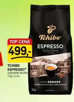 Flop TCHIBO ESPRESSO* vybrané druhy 1 kg | zrno nabídka