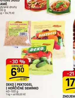 Flop DEKO | PEKTOGEL | HOŘČIČNÉ SEMÍNKO nabídka