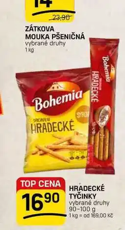 Flop HRADECKÉ TYČINKY vybrané druhy nabídka