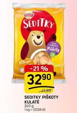 Flop SEDITKY PIŠKOTY KULATÉ nabídka