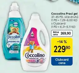 Tesco Coccolino Prací gel, 37-45 PD, více druhů nabídka