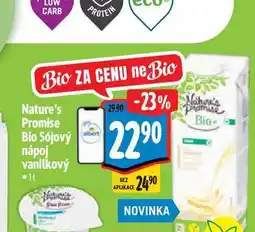 Albert Nature's Promise Bio Sójový nápoj vanilkový nabídka