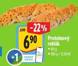 Albert Proteinový rohlík nabídka