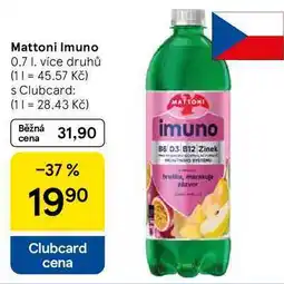 Tesco Mattoni Imuno, 0,7 l, více druhů nabídka