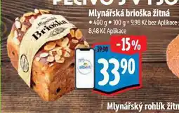 Albert Brioska Mlynářská brioška žitná nabídka