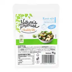 Albert Nature's Promise Kozí sýr bloček 95g nabídka