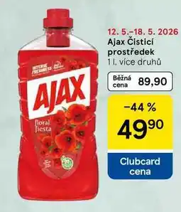 Tesco Ajax Čisticí prostředek, 1 l, více druhů nabídka