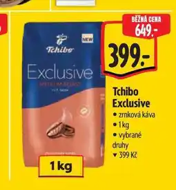 Albert Tchibo Exclusive zrnková káva nabídka