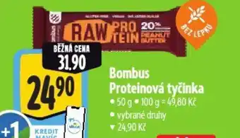 Albert Bombus Proteinová tyčinka nabídka