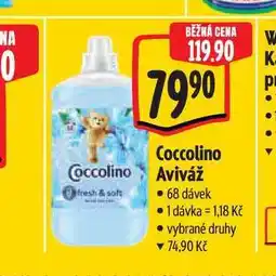 Albert Coccolino Aviváž 68 dávek nabídka