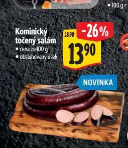 Albert Kominický točený salám nabídka