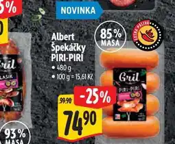 Albert Albert Spekáčky PIRI-PIRI nabídka