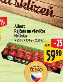 Albert Albert Rajčata na větvičce Nelinka nabídka
