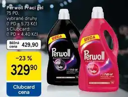 Tesco Perwoll Prací gel, 75 PD, vybrané druhy nabídka