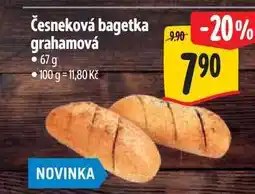 Albert Česneková bagetka grahamová nabídka