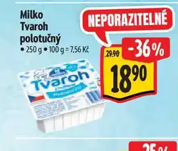 Albert Milko Tvaroh polotučný nabídka