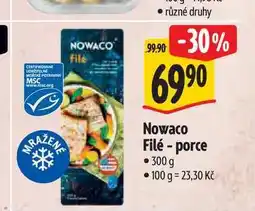 Albert Nowaco Filé - porce nabídka